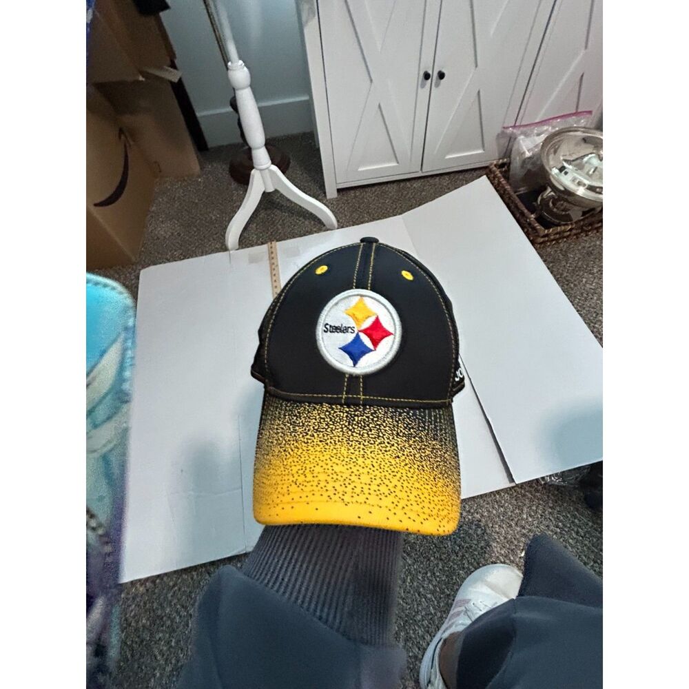 Pittsburg Steelers Yellow/Black NFL baseball cap Reebok S/M
